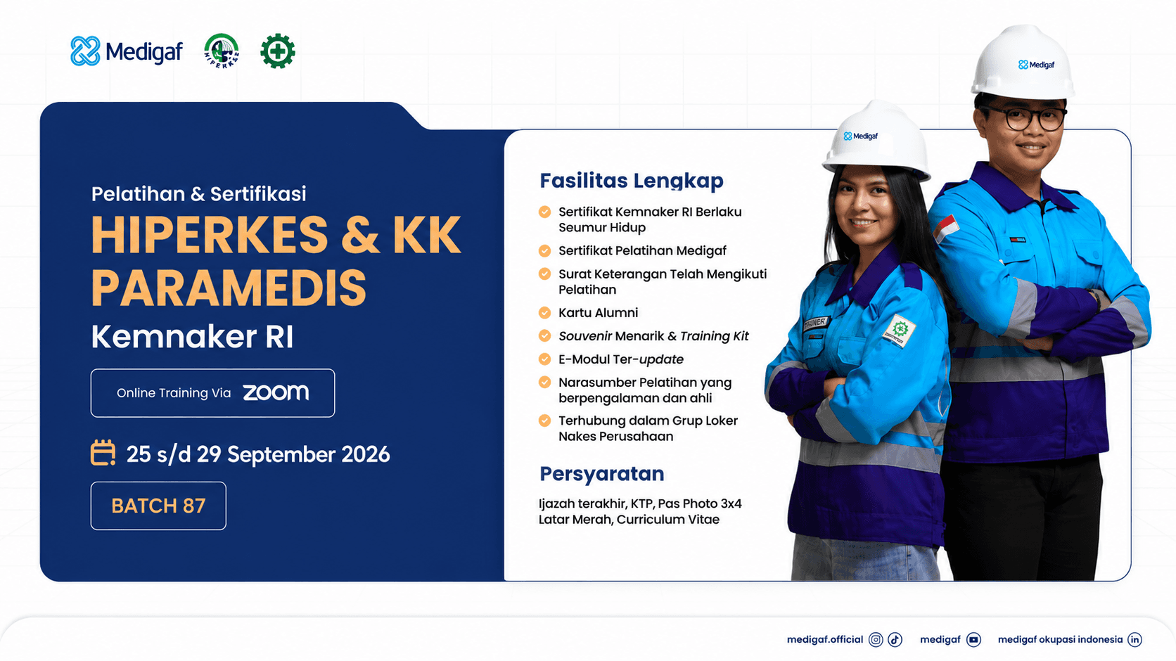 HIPERKES & KK Bagi Paramedis