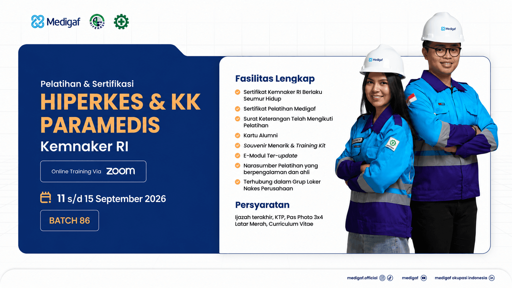 HIPERKES & KK Bagi Paramedis